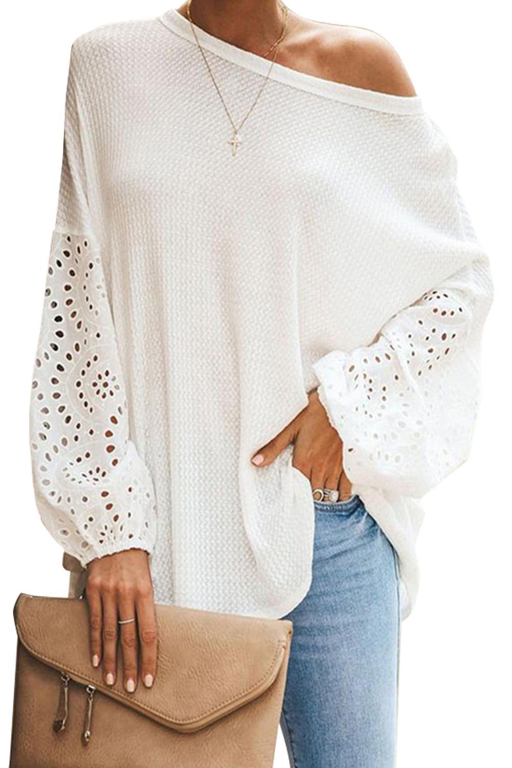 Blouse With Puffy Sleeves