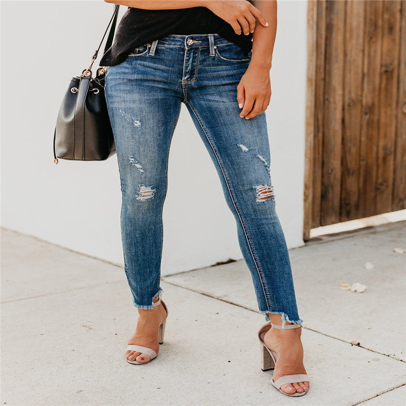 High Waisted Skinny Jeans