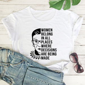 Women Belong In All Places Top