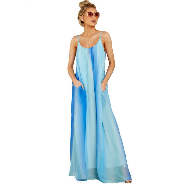 Chiffon Sleeveless Summer Dress